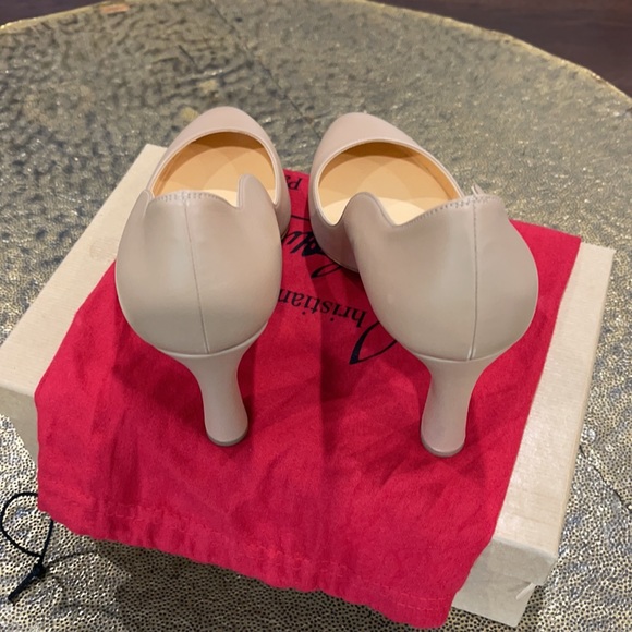 Christian Louboutin | Shoes | Christian Louboutin Agneska 85 Nude Nappa 4 Bnib | Poshmark